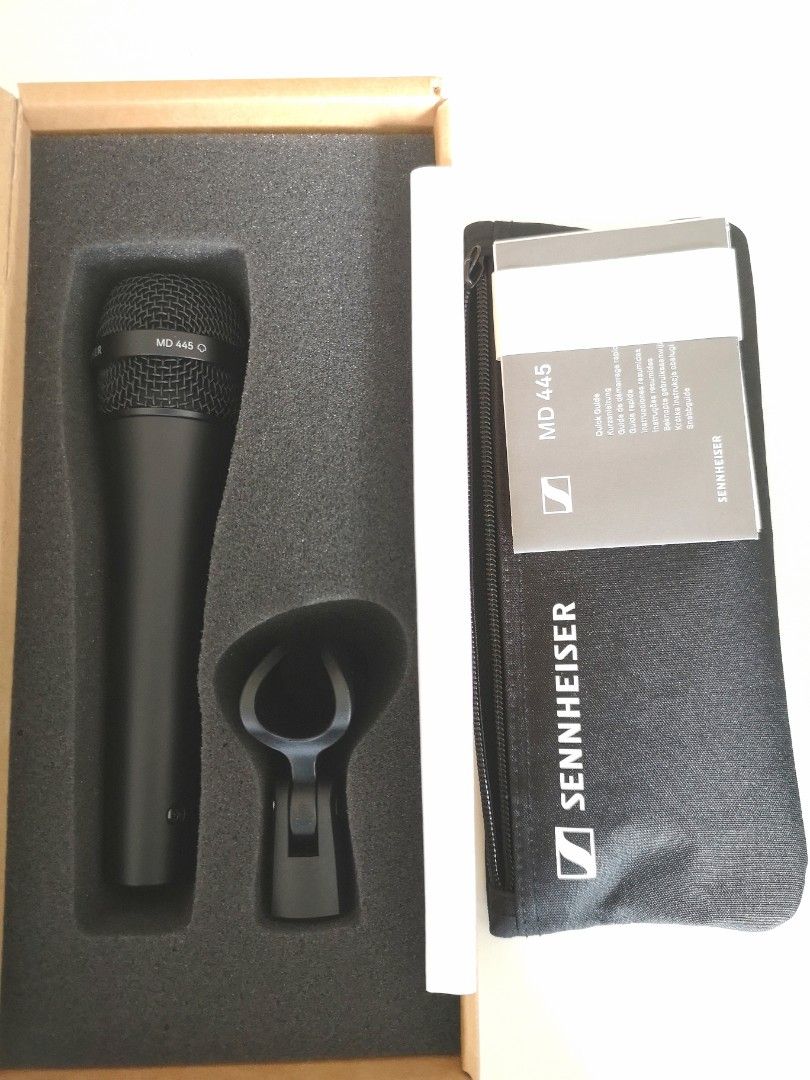 Sennheiser MD 445 Microphone 專業咪, 興趣及遊戲, 音樂、樂器& 配件