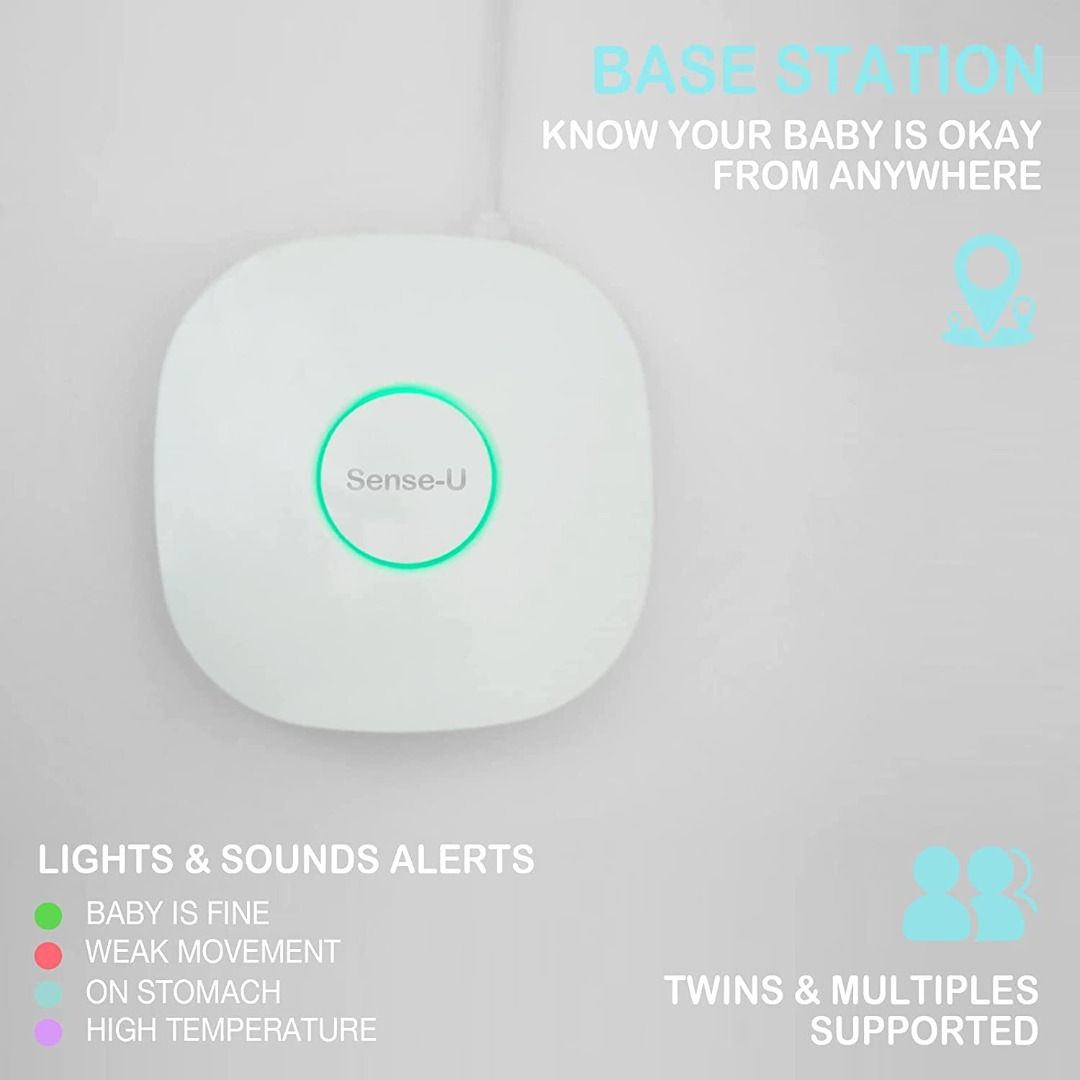 Sense-U Basisstation 2,4 GHz - Verbindung Für Sense-U Babymonitore & App