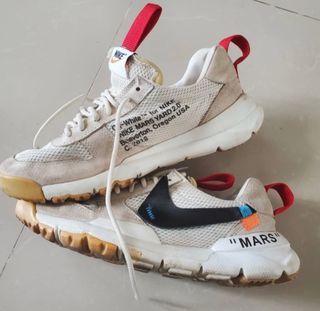 Sepatu Nike Tom Sachs Off White Original Authentic Sneakers Shoes Size 42.5