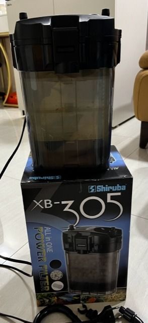 SHIRUBA XB-305 COMPACT EXTERNAL FILTER (SXB305) (2 SETS)
