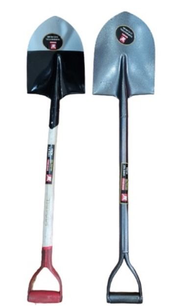 Shovel Pala WOOD / METAL Body Metal Handle High Quality / Hardened ...