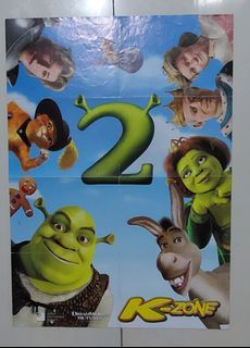 Shrek 2 movie original kzone k-zone poster