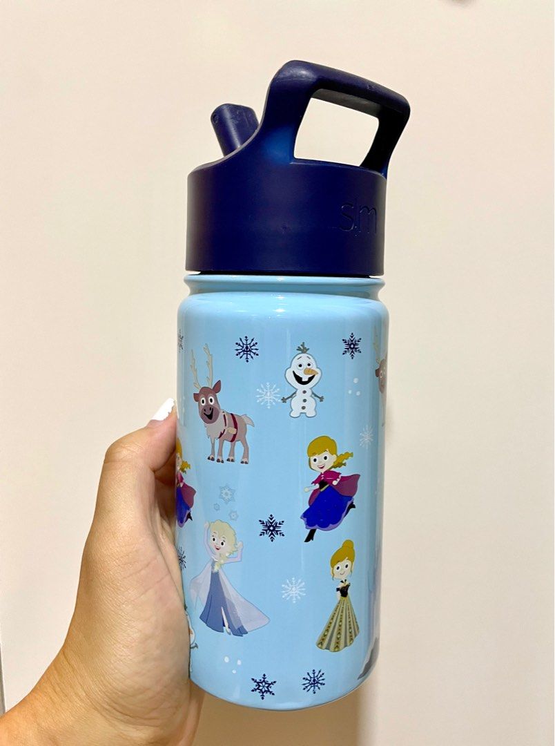 Simple Modern Kids Summit Bottle Stainless Steel 14 oz - Frozen, Furniture  & Home Living, Kitchenware & Tableware, Water Bottles & Tumblers on  Carousell