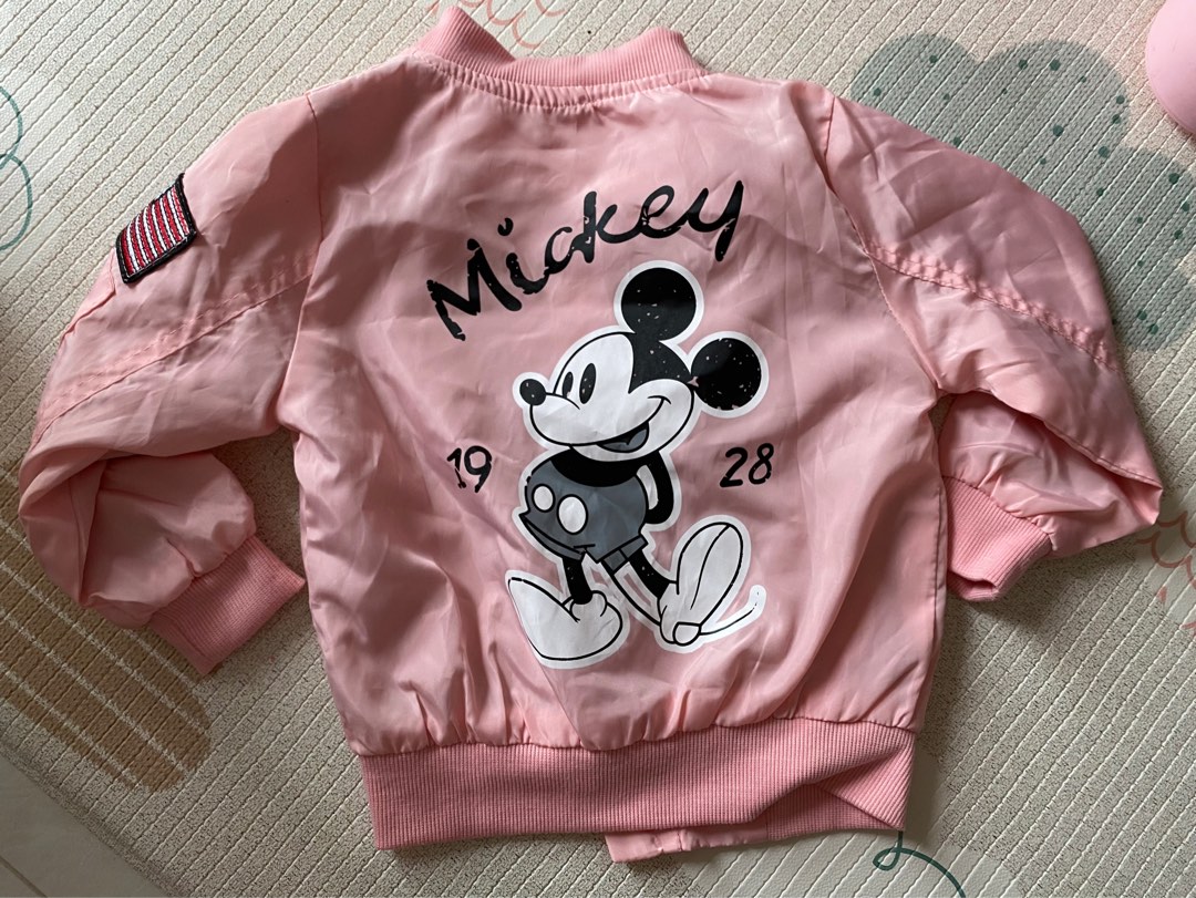 Size 90 Mickey Mouse Jacket Babies Kids Babies Kids Fashion