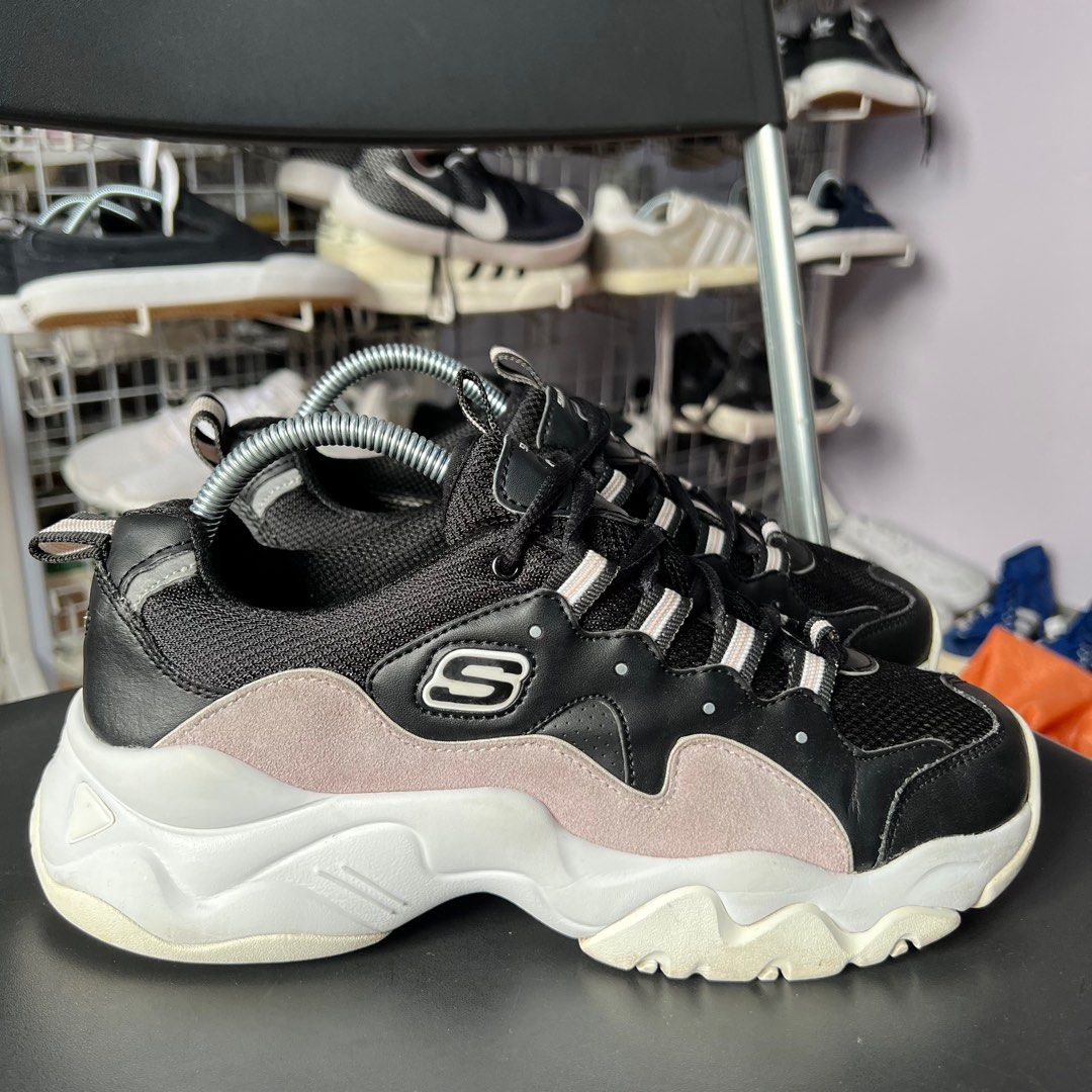 Skechers d'lites 3 mens silver store
