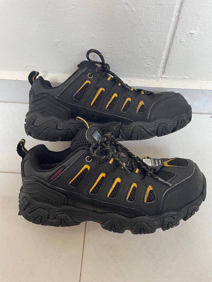Skechers Safety Shoe Steel Toe Men s Fashion Footwear Boots on