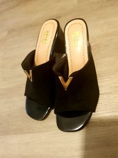 Louis Vuitton Brown Leather Bahiana Slingback Sandals Size 40