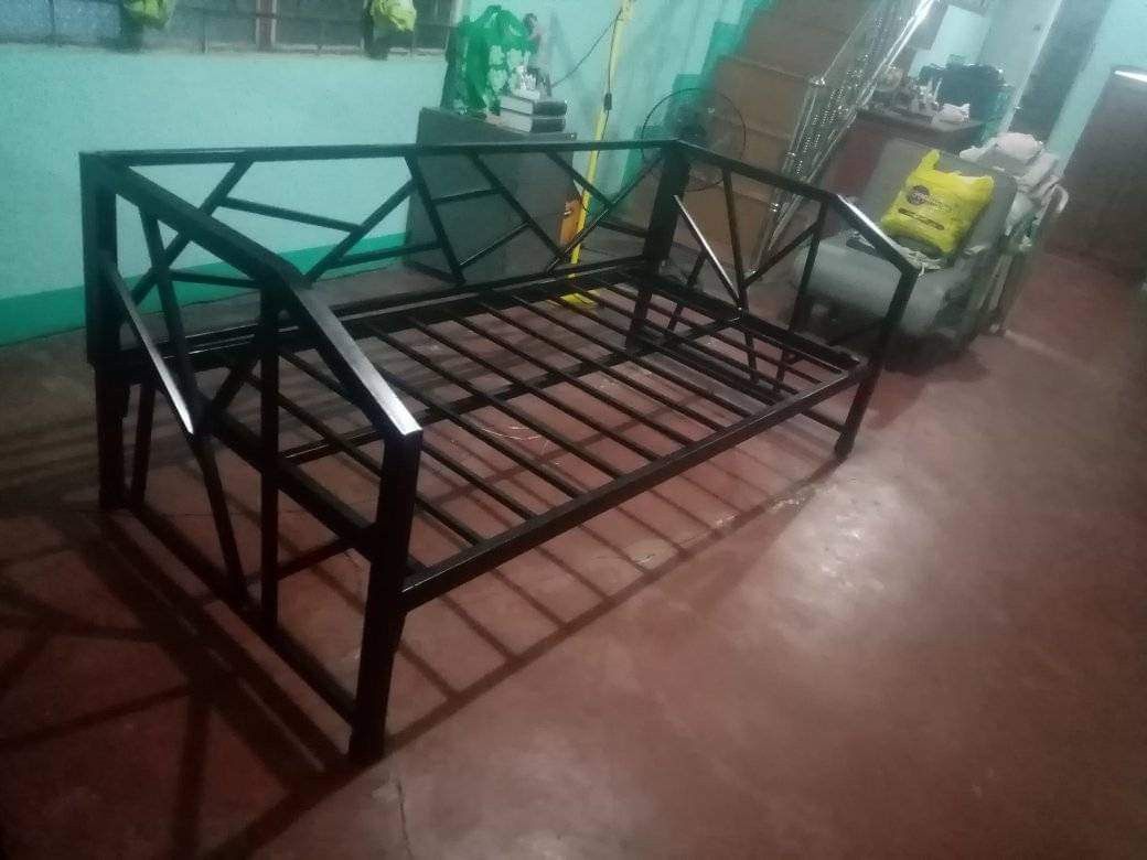 Sofa bed ( with pull out /without pull out) (Category: Sofas) located in Valenzuela. Submitted by lax_furniture (Listing ID 1226230249, Image 3). Description: Price starts at PHP 6,000✅ ❗We are offering high quality bed frames, loft bed, double deck, triple deck, metal split type and sofa bed. standard size (sofabed ) 30x75 (semi-single) 36x75 (single) 42x75 (semi-double) 48x75 (double) 54x75 (full double) 60x75 (queen) 72x75 (king) standard size