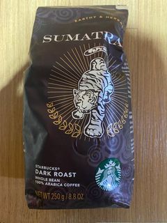 STARBUCKS COFFEE BEAN SUMATRA DARK ROAST