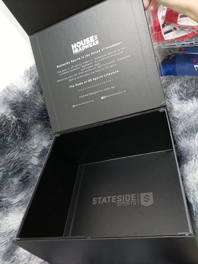 Stateside Sports Premium Cap Box, Men's Fashion, Watches & Accessories