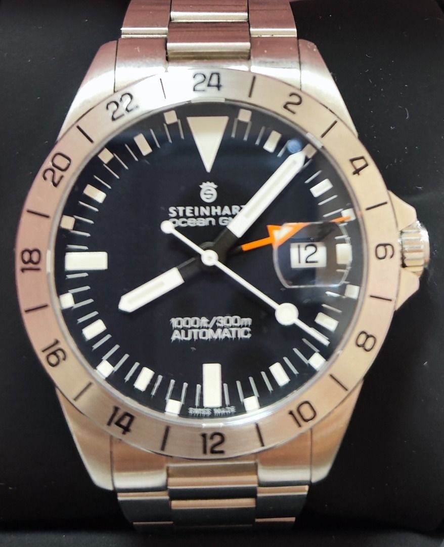 steinhart Ocean 39 vintage GMT special edition, 男裝, 手錶及配件