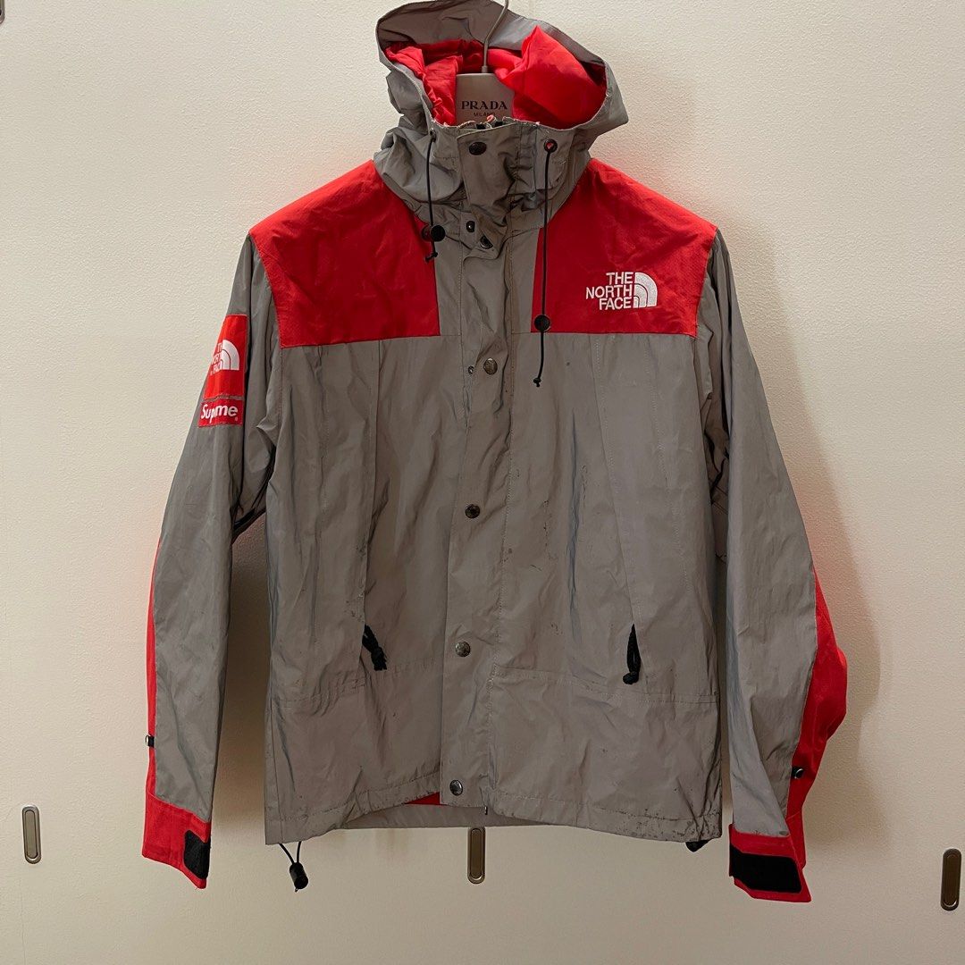 Supreme The North Face 3M 反光防風登山外套北臉S號版型偏大M可穿紅色