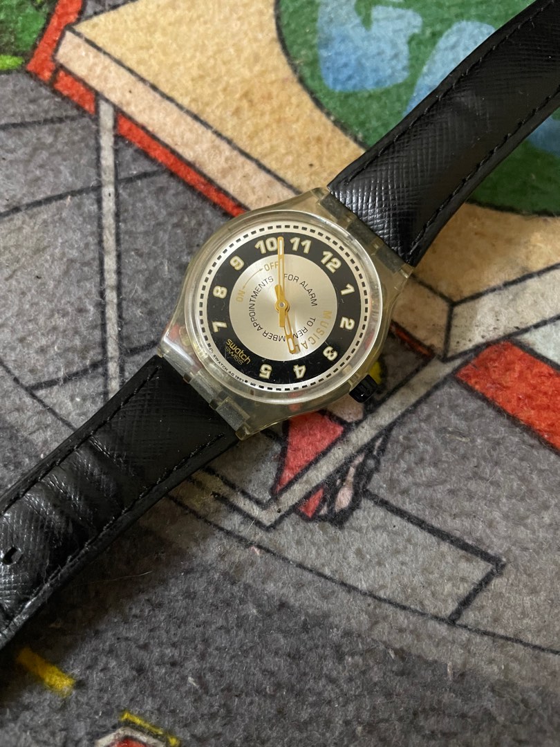 Swatch Musical alarm, Men's Fashion, Watches & Accessories, Watches on