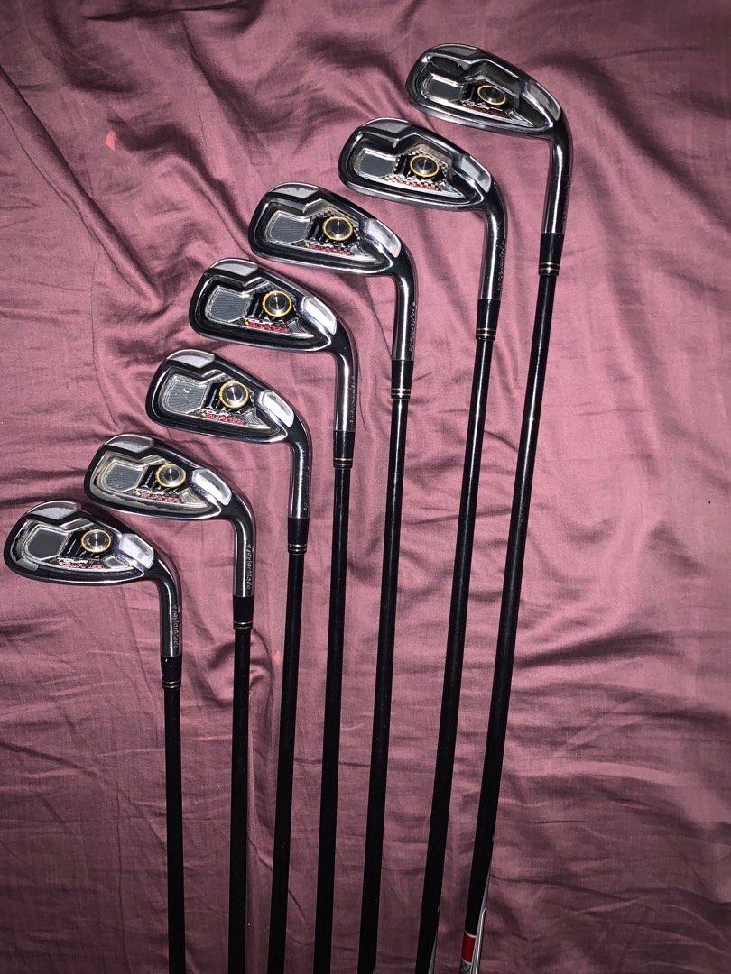 TAYLORMADE TOUR BURNER IRON SET on Carousell