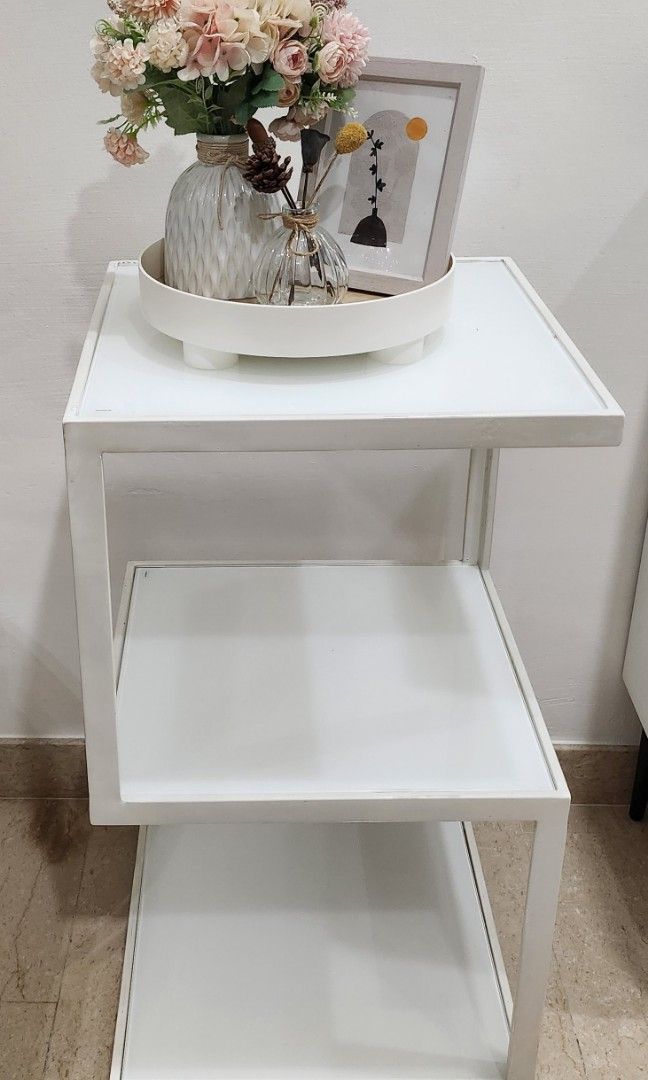 Tempered glass display shelf, Furniture & Home Living, Furniture