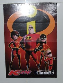 The Incredibles original kzone k-zone poster