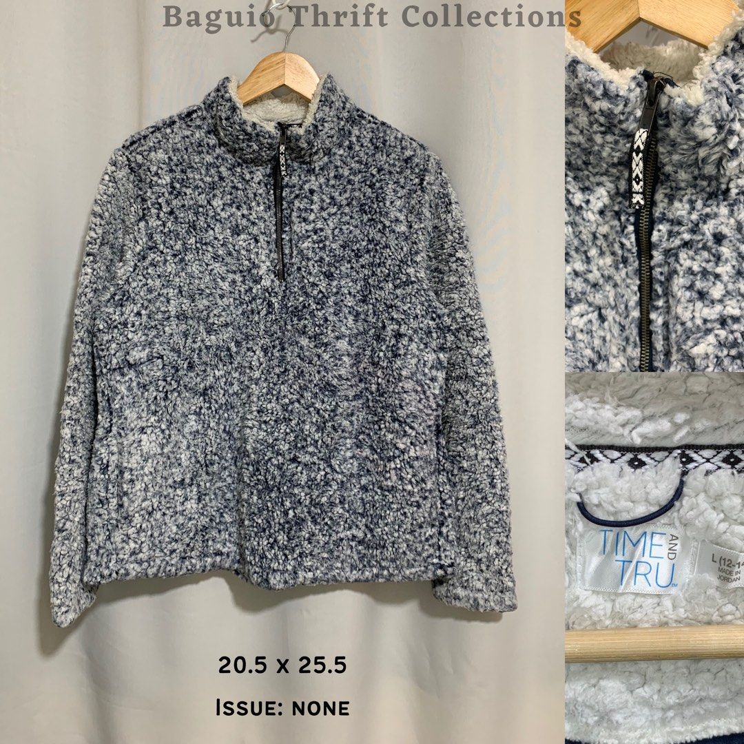 Snow tipped fleece jacket time and tru online