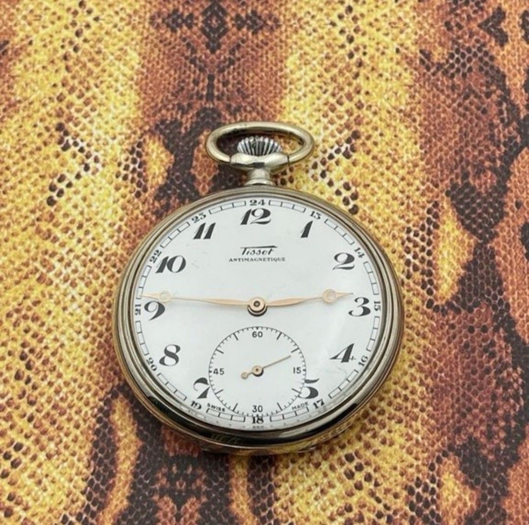 Tissot Pocket Watch, Luxury, Watches on Carousell