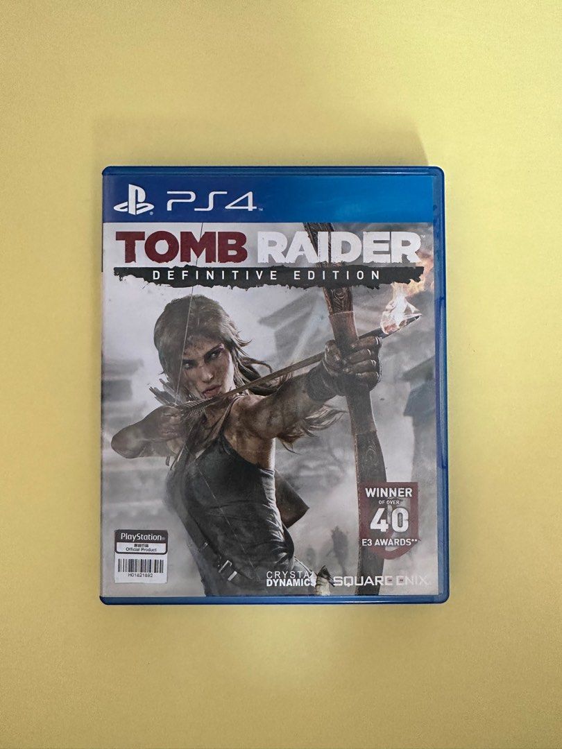 Tomb Raider Definitive Edition PS4 game, Video Gaming, Video Games, PlayStation on Carousell