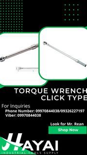 Torque Wrench Click Type