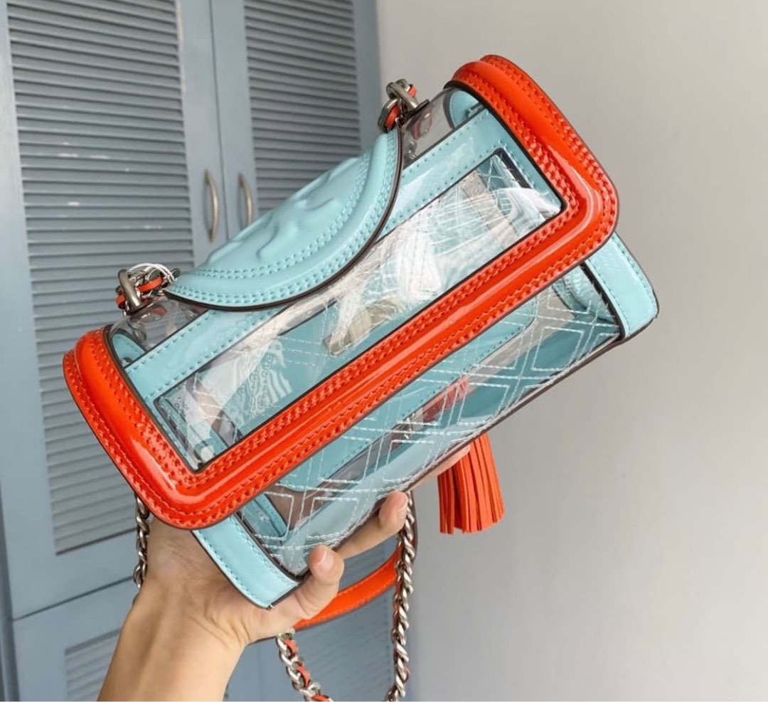 Tory Burch Jelly Fleming Shoulder Bag, Women's Fashion, Bags & Wallets