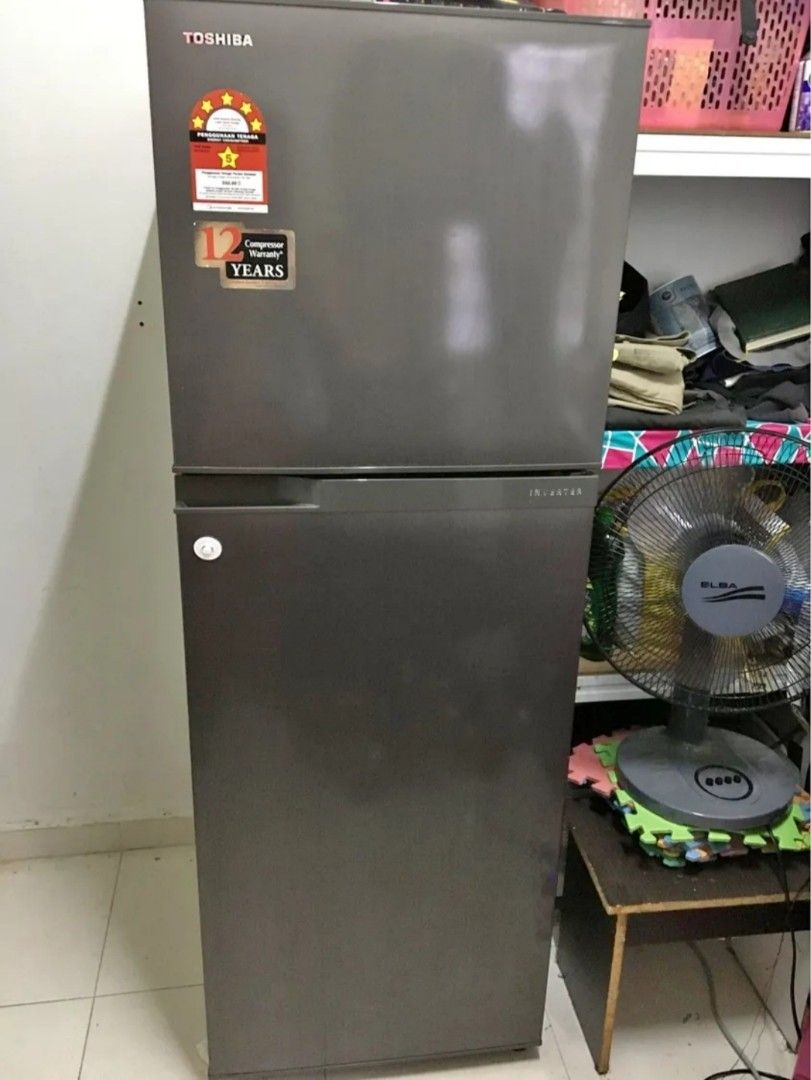 Toshiba Inverter Peti Ais Sejuk Fridge Refrigerator, TV & Home ...