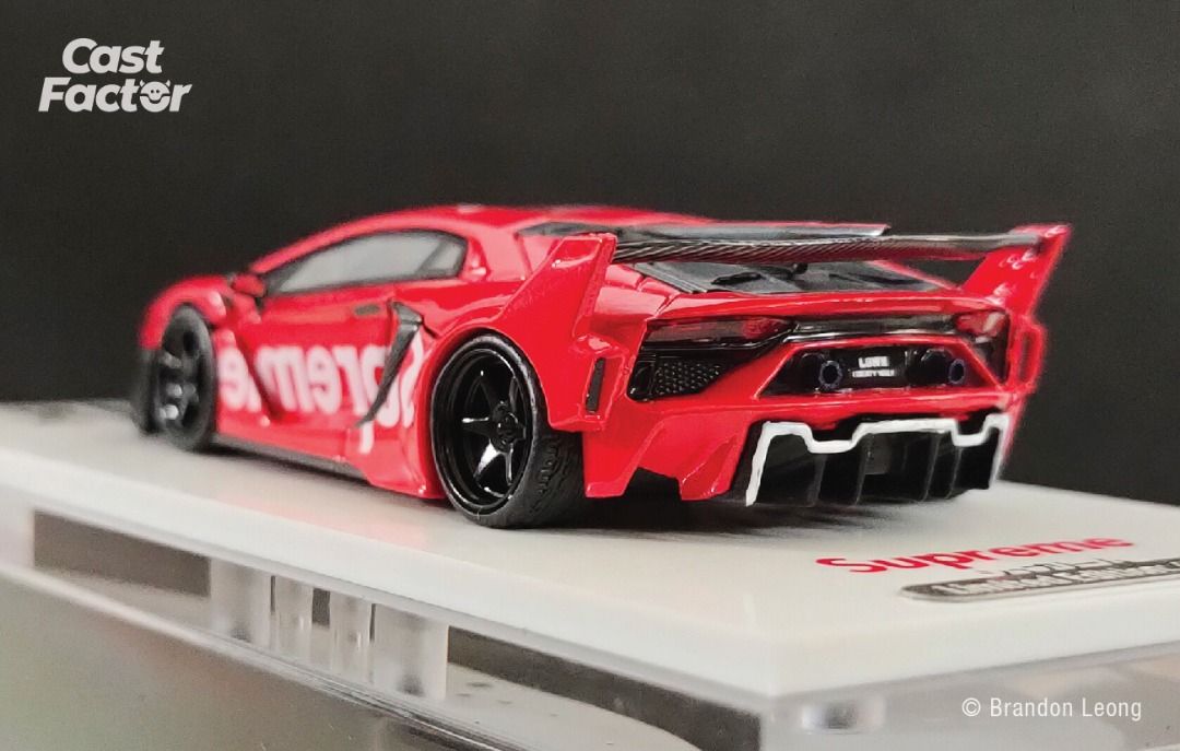 TPC 1/64 Lamborghini Aventador LP700 GT EVO in Supreme Red