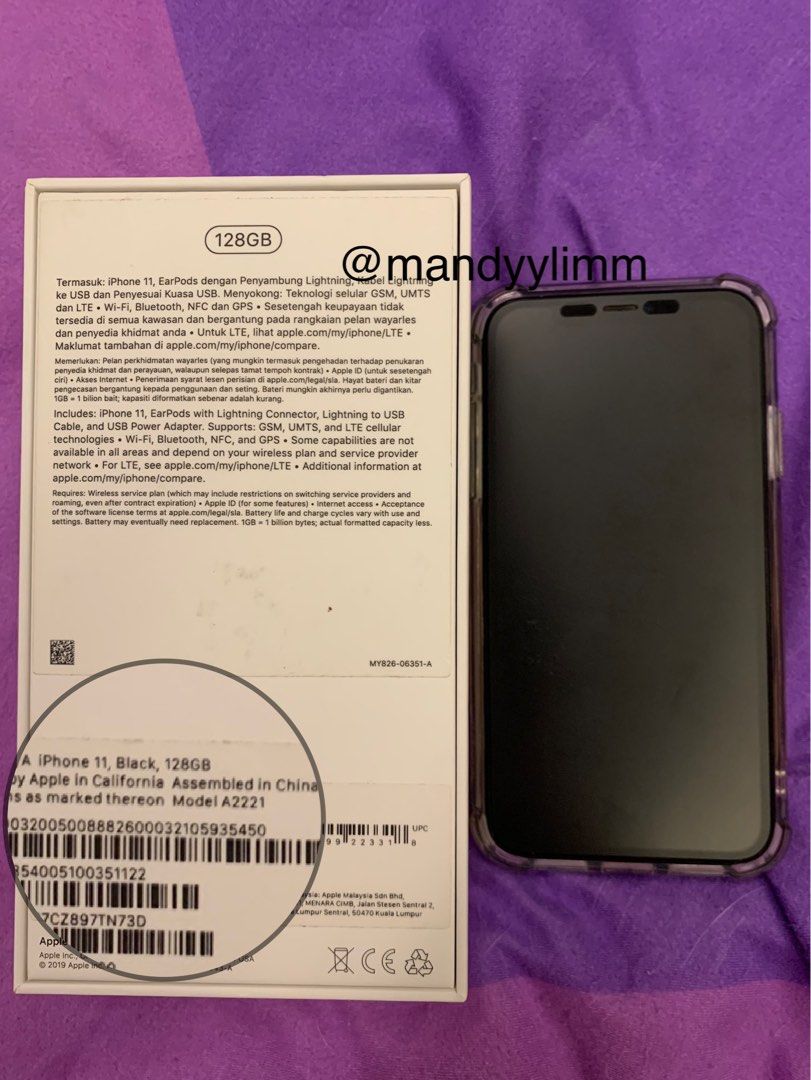 USED iPhone 11 128GB BLACK, Mobile Phones & Gadgets, Mobile Phones