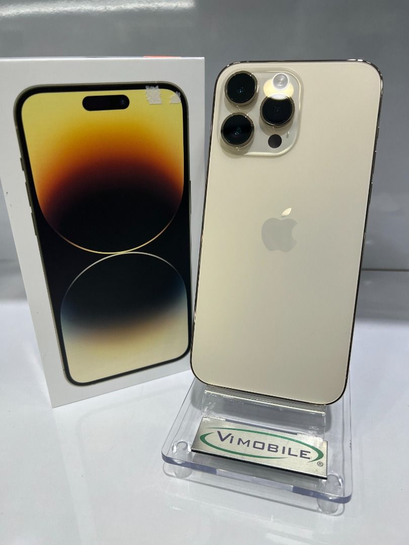 Used iPhone 14 Pro Max 256GB Gold [ Apple warranty till 6