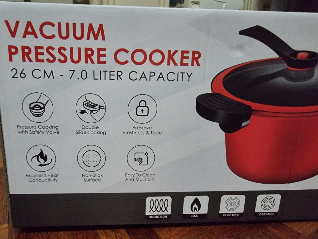Vacuum pressure pot, TV & Home Appliances, Kitchen Appliances, Cookers on Carousell