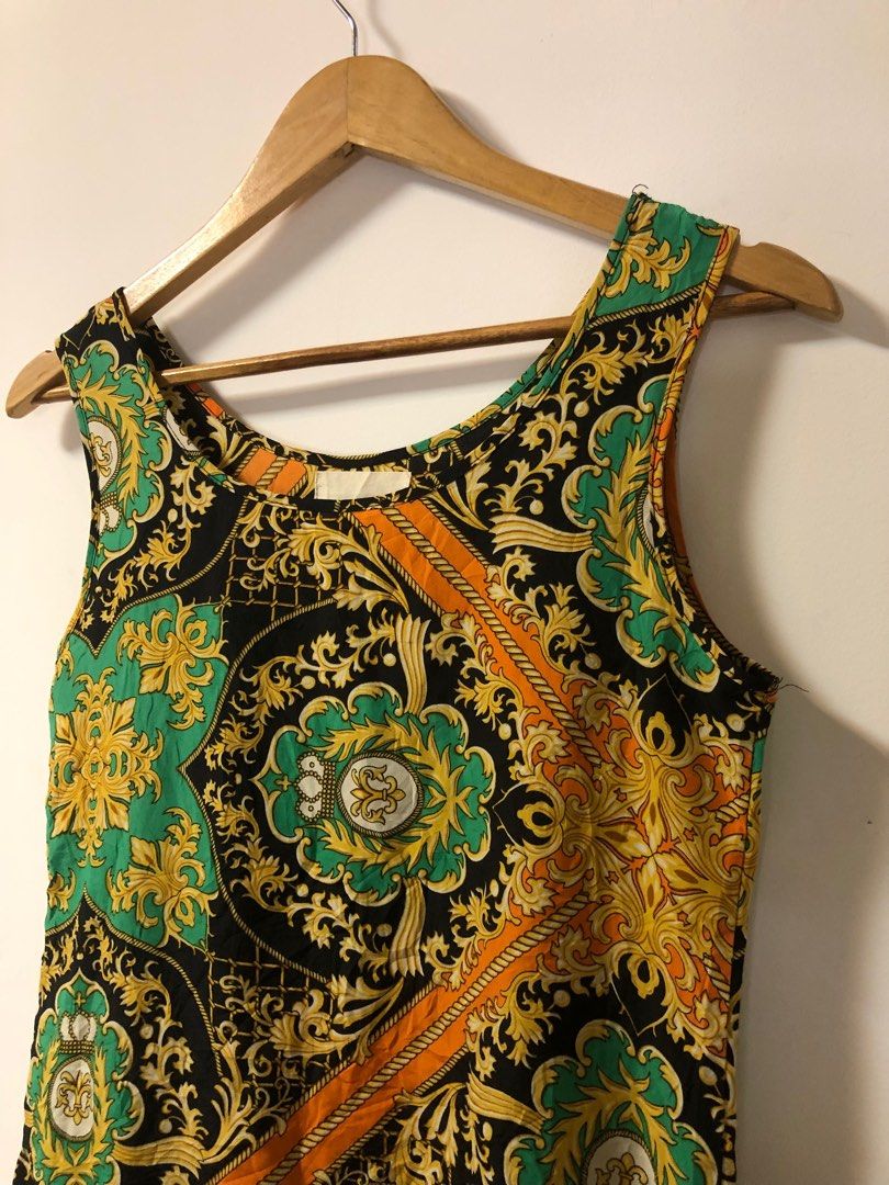 Versace Inspired Dress on Carousell