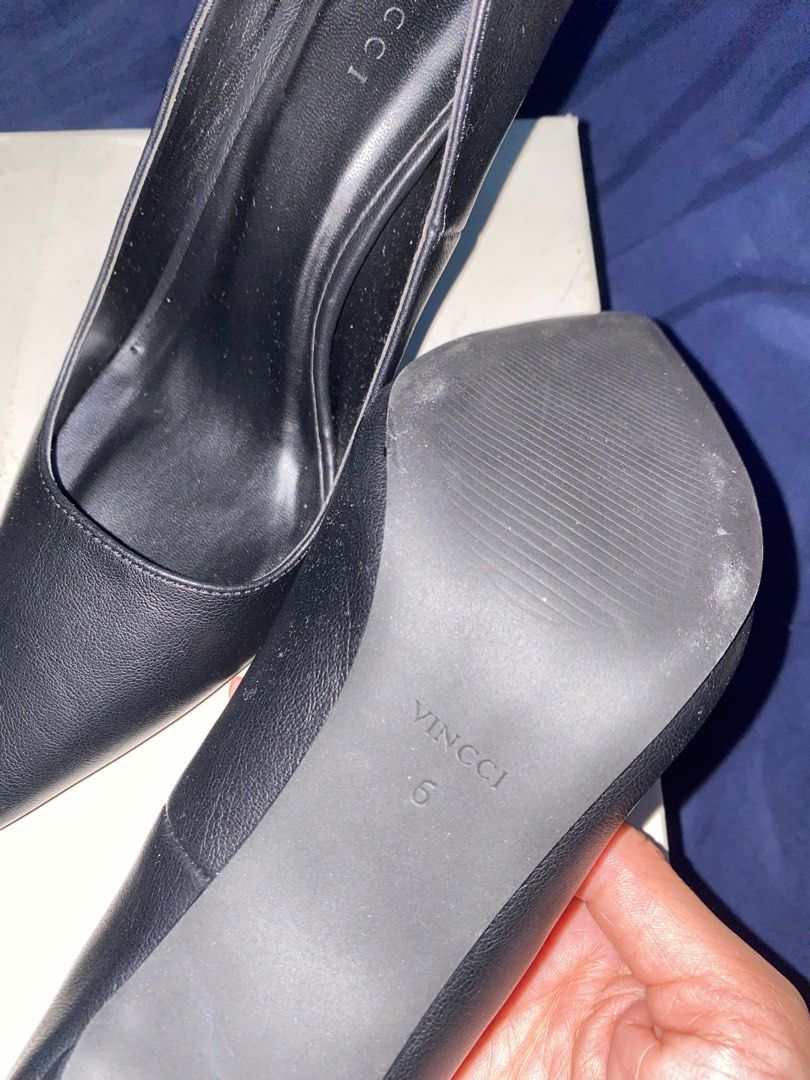 VINCCI Original Black Pumps (size 6), Women's Fashion, Footwear, Heels