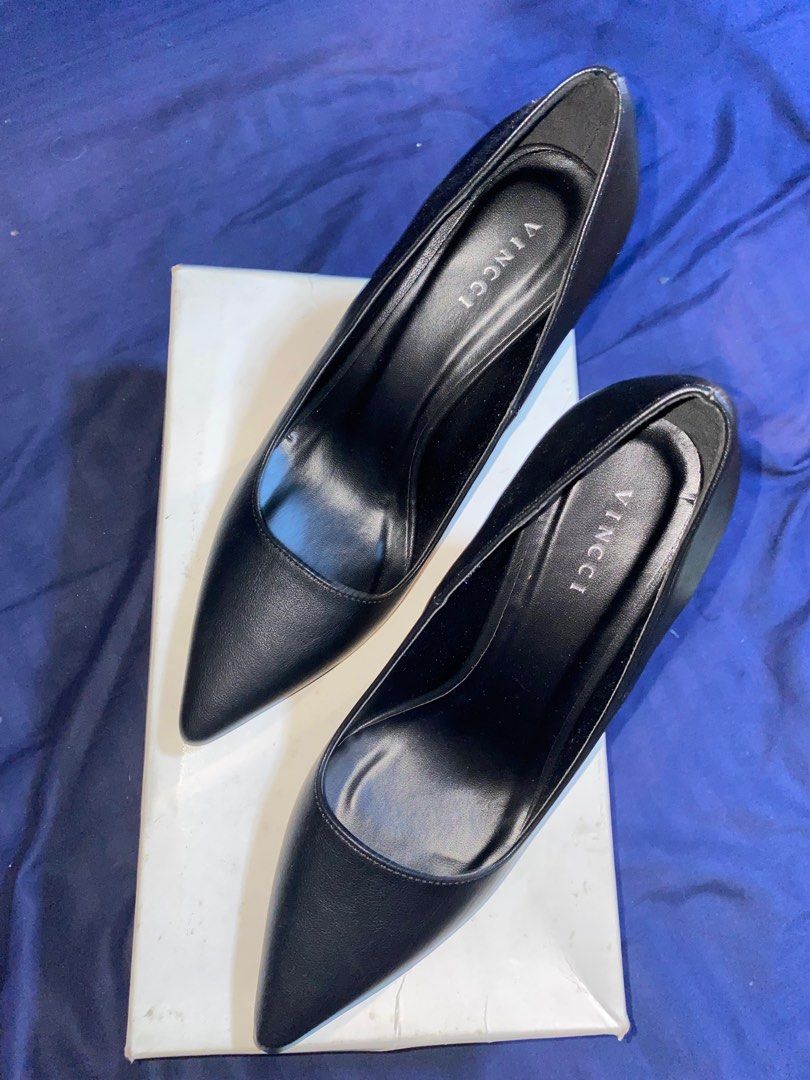 VINCCI Original Black Pumps (size 6), Women's Fashion, Footwear, Heels