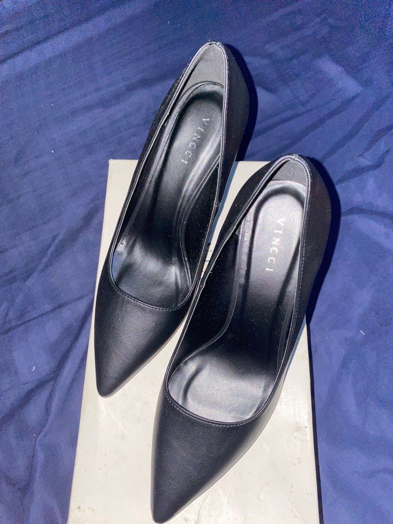 VINCCI Original Black Pumps (size 6), Women's Fashion, Footwear, Heels