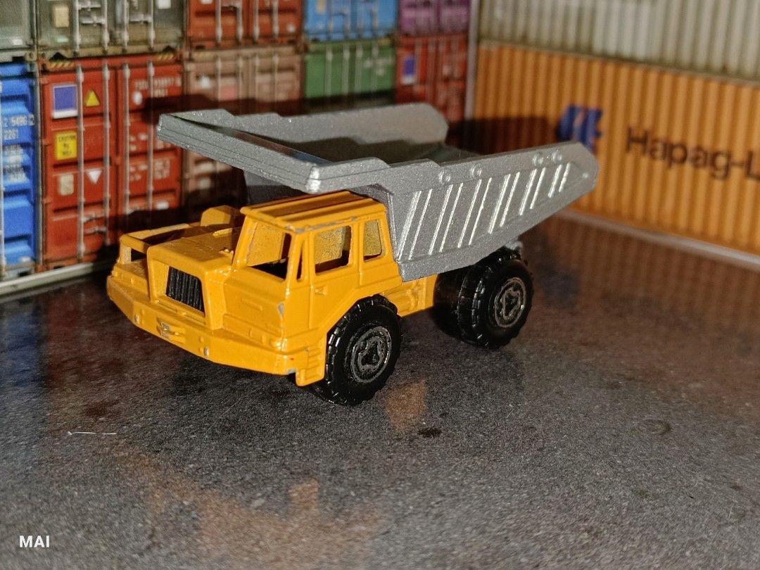 Camion Benne Majorette N°297 - Carrière - Occasion - Véhicule De Collection