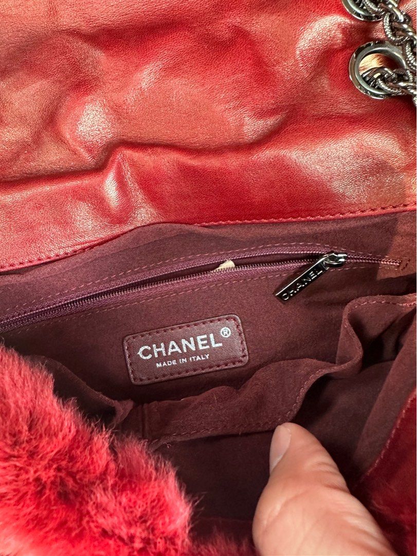 RARE ❣️ Authentic Chanel Flap lamb skin bag
