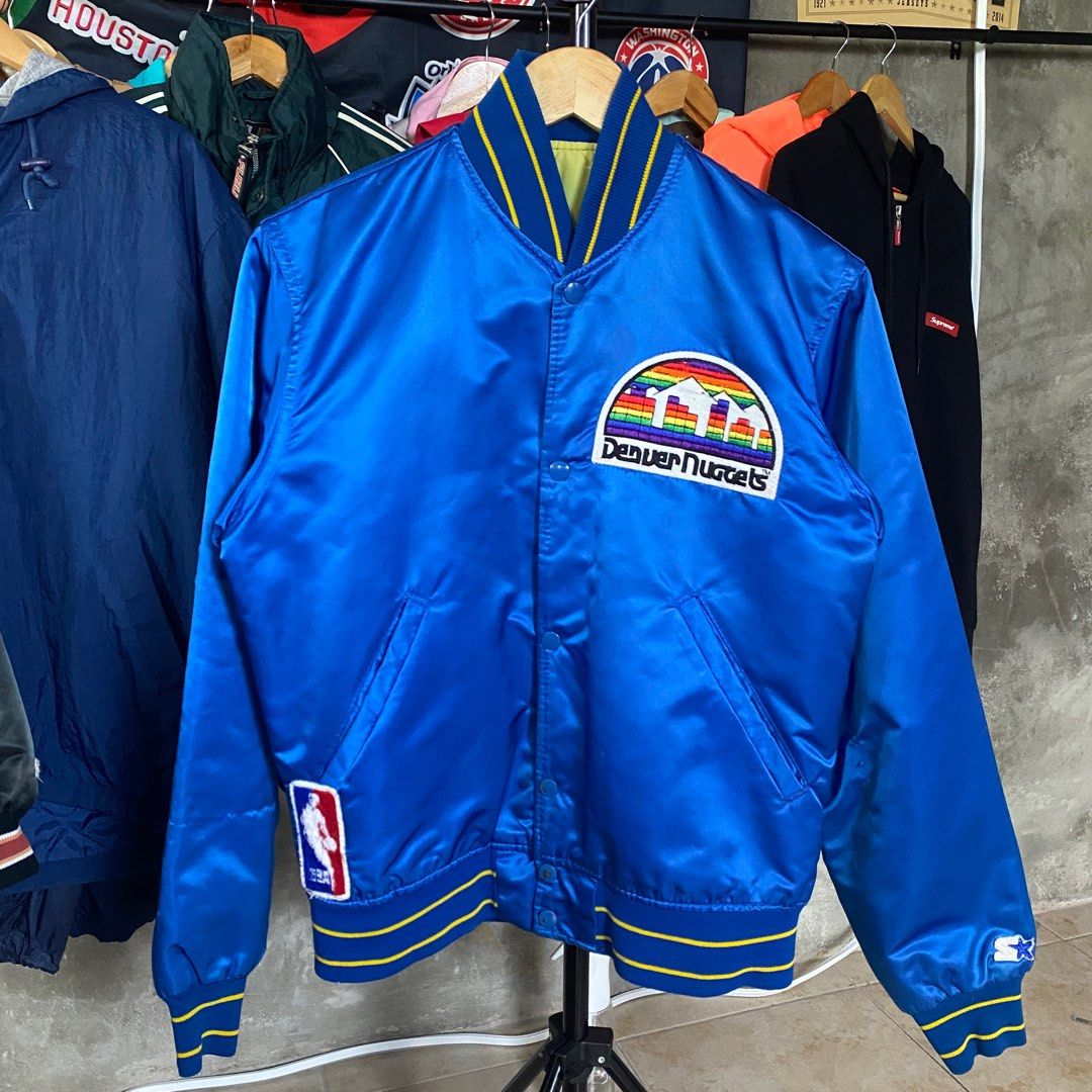 Vintage Denver Nuggets Starter Varsity Jacket on Carousell