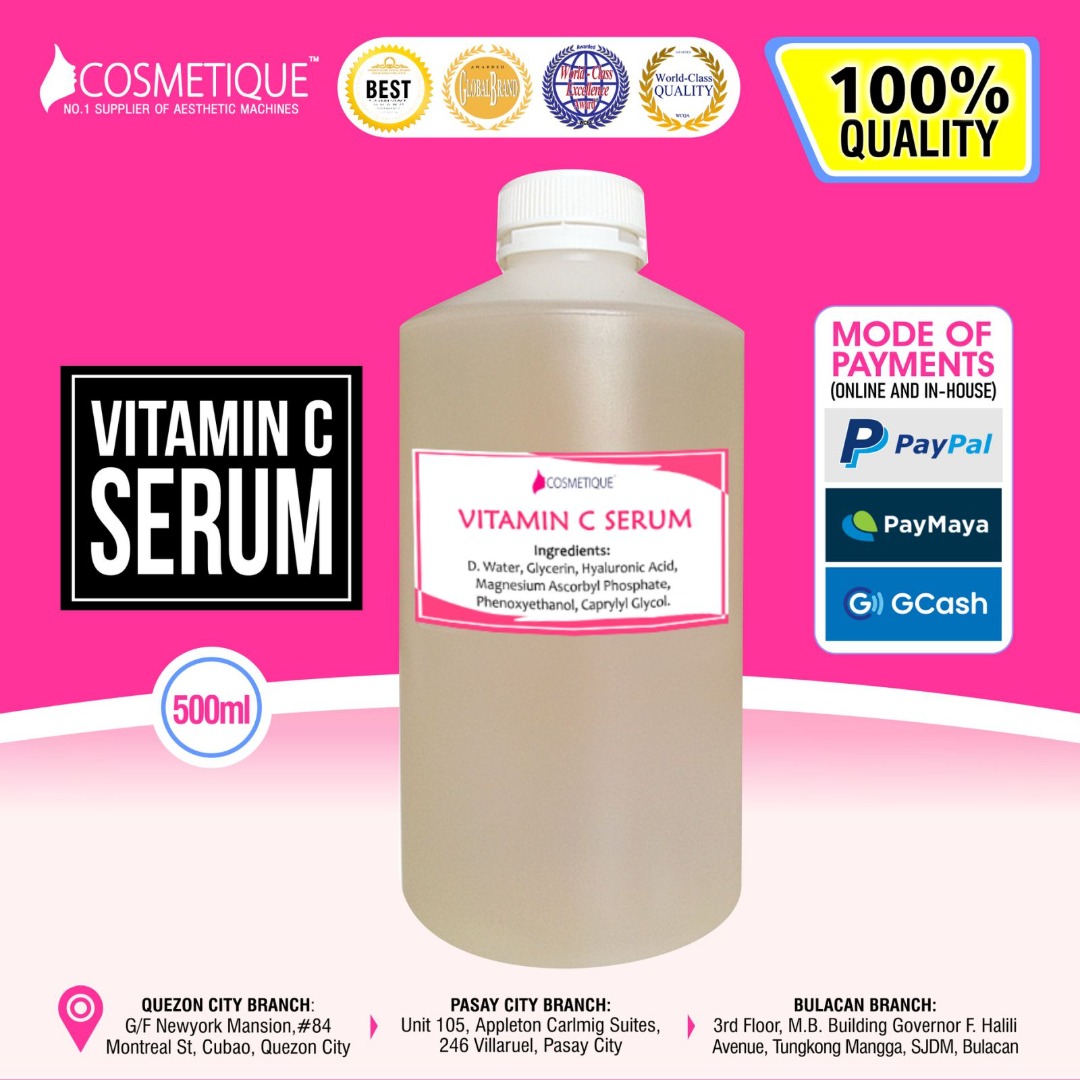 Vitamin C Serum 500ml, Beauty & Personal Care, Face, Face Care on Carousell