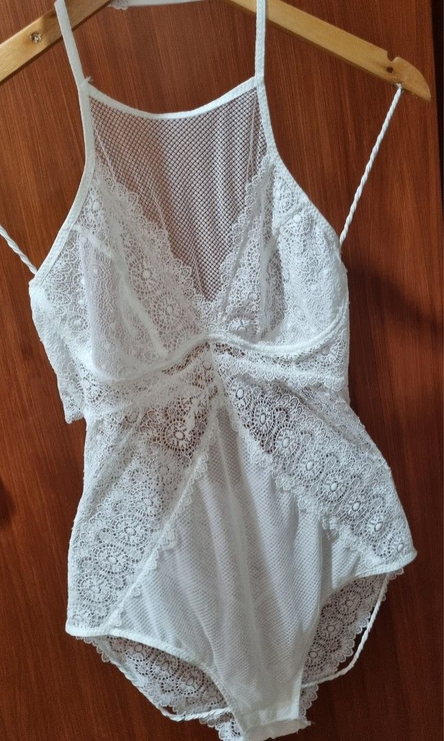 Jagger Lace Bodysuit White main image 0