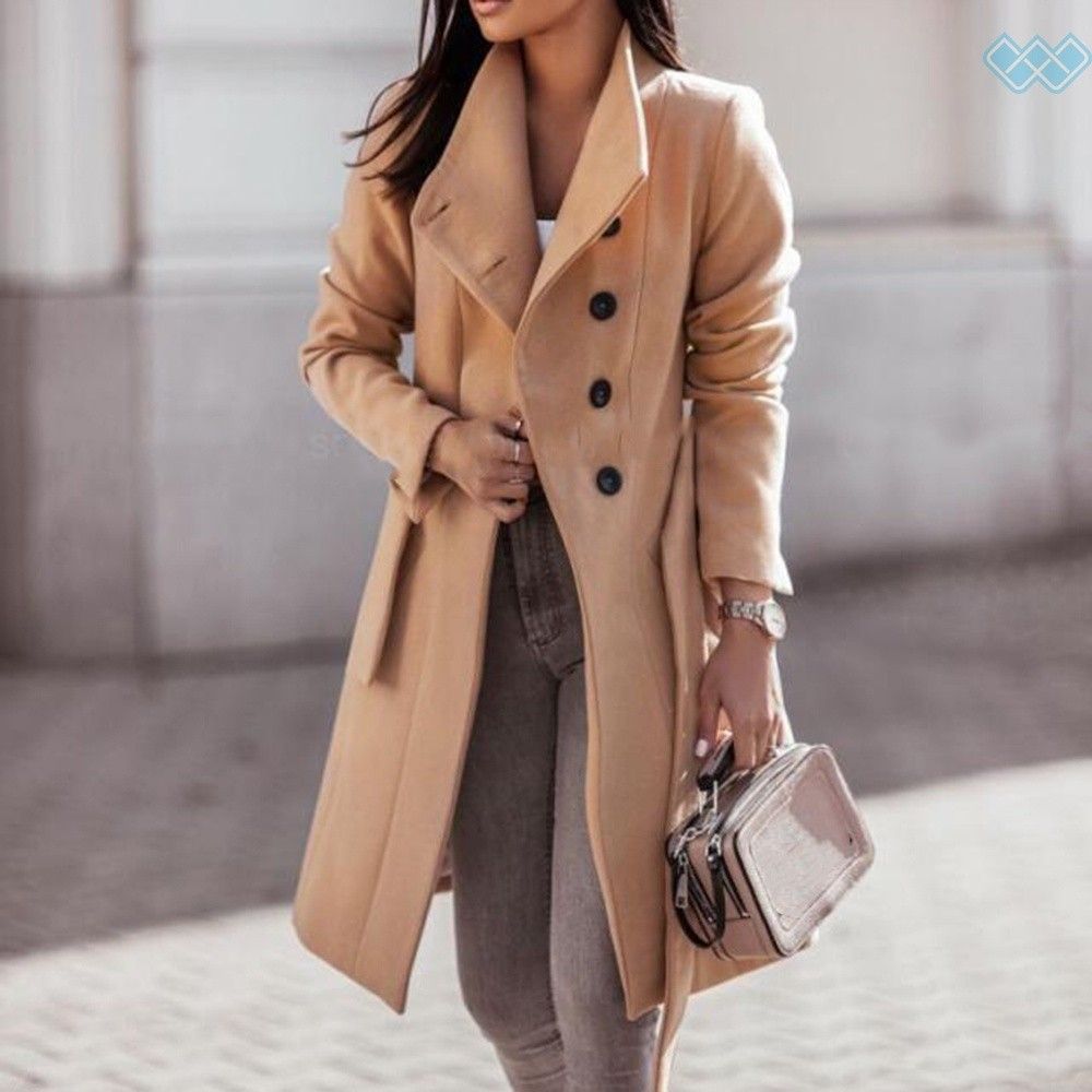 Women s Trench Coat Long Jacket Women s Fashion Coats Jackets