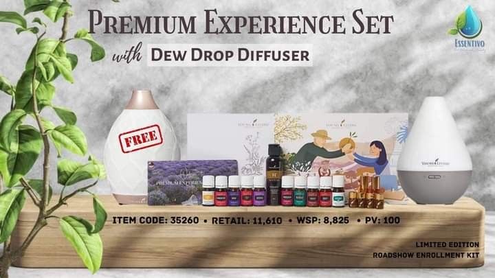 Young Living Premium Set (Category: Massage Devices) located in Cagayan de Oro. Submitted by YetzShopETC (Listing ID 1226192982, Image 2). Description: If you see this post, this is your sign to receive the purest most authentic oils available in the market. The benefits of aromatherapy are endless. They have amazing healing properties and can support the body's normally functioning body systems. If you have been eyeing to join our oiling communi