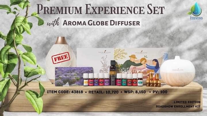 Young Living Premium Set (Category: Massage Devices) located in Cagayan de Oro. Submitted by YetzShopETC (Listing ID 1226192982, Image 1). Description: If you see this post, this is your sign to receive the purest most authentic oils available in the market. The benefits of aromatherapy are endless. They have amazing healing properties and can support the body's normally functioning body systems. If you have been eyeing to join our oiling communi