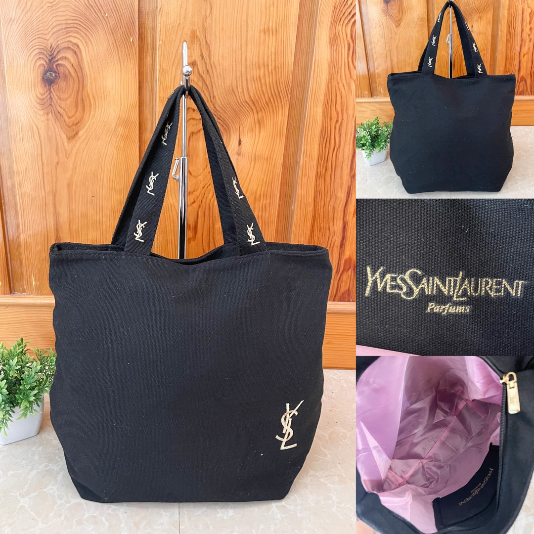 YSL CANVASS TOTE BAG, Luxury, Bags & Wallets on Carousell