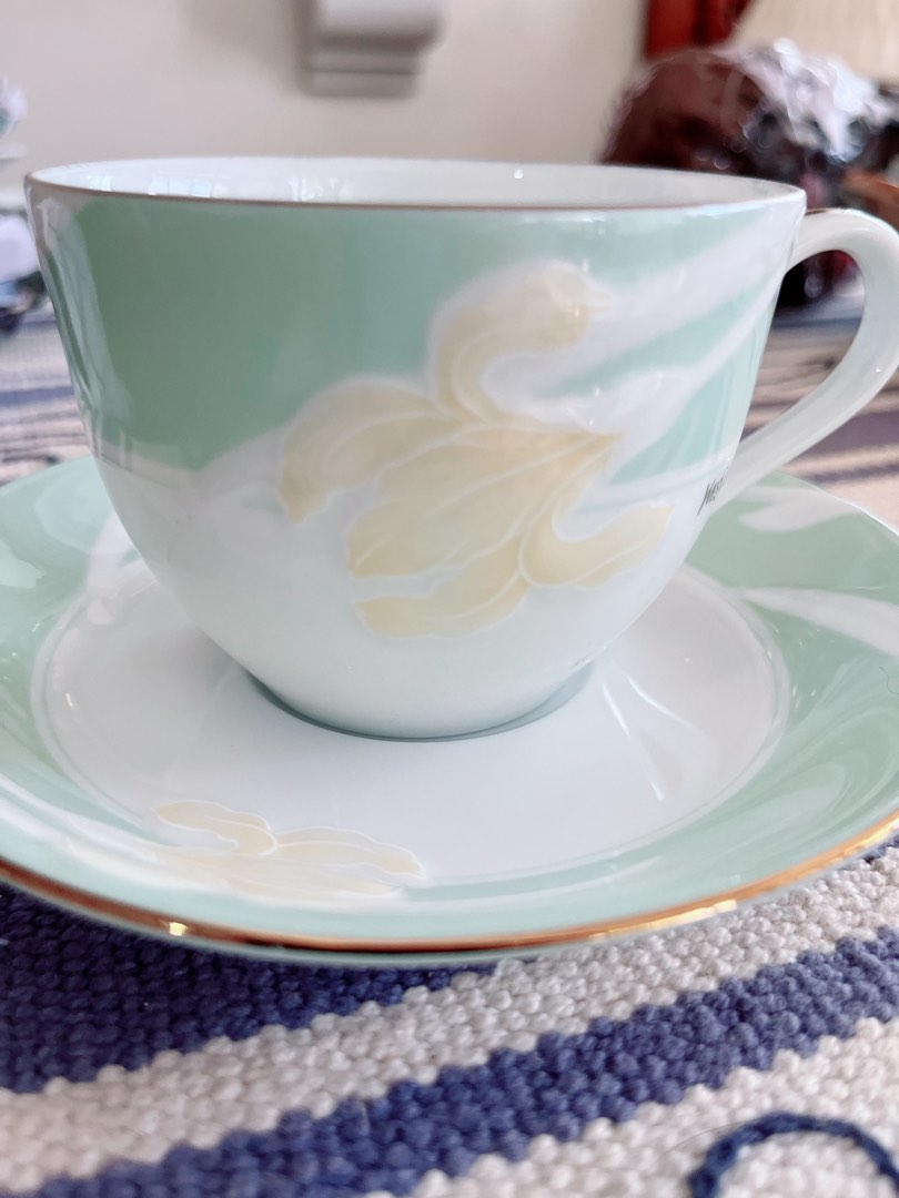 YSL cup and saucer, Furniture & Home Living, Kitchenware & Tableware