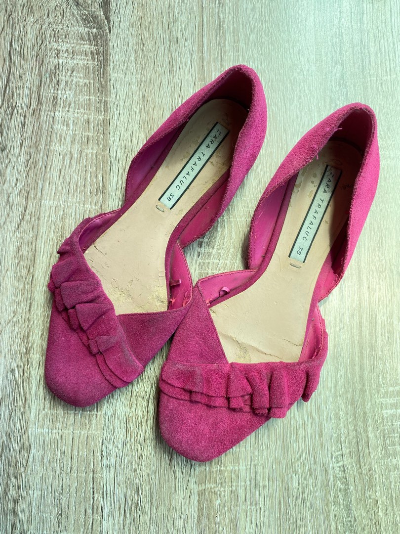 Zara trafaluc flat shoes best sale