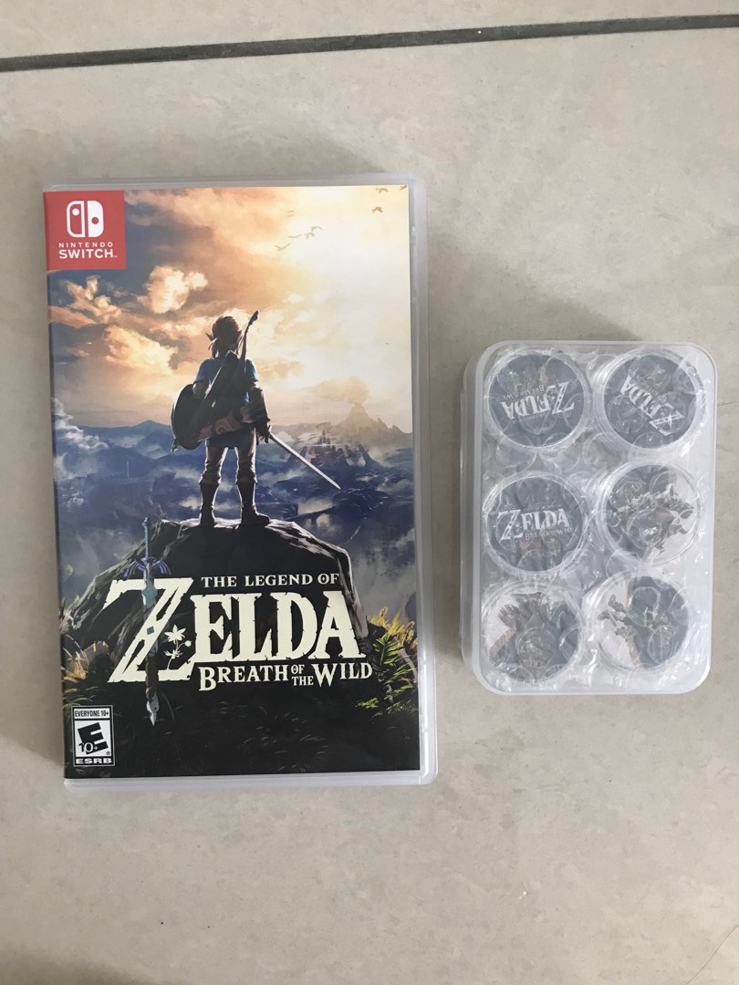 Zelda BOTW + Amiibo Nintendo Switch, Video Gaming, Video Games