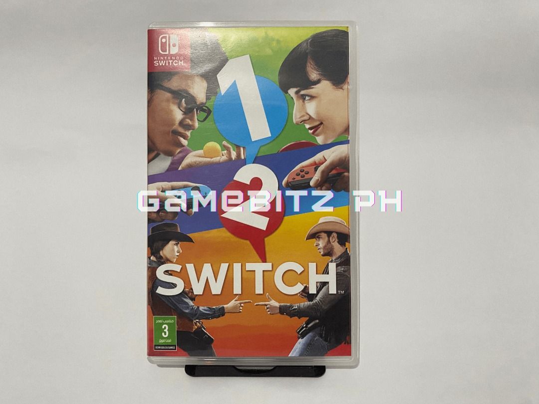 1-2-Switch Nintendo Switch Lite Oled Game (Category: Nintendo) located in Tarlac. Submitted by gamebitzph (Listing ID 1226454509, Image 1). Description: 1-2-Switch for Nintendo Switch/Lite/Oled Pre-owned/Used The game cartridge has been tested and working location: Tarlac area shipping: J&T or LBC (payment first via gcash or bank account. buyer will shoulder the shipping fee) COD is also available Message us for any inquiries, more details, or ph