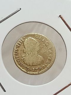 1799 Half Real Silver coin