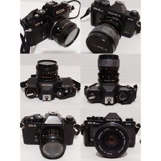 2 Kamera Analog Ricoh KR-5 & Yashica FX-3 Super 2000 Untested (tdk bs dites)