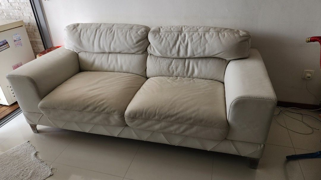FREE 2 meter Leather Sofa, Furniture & Home Living, Furniture, Sofas on
